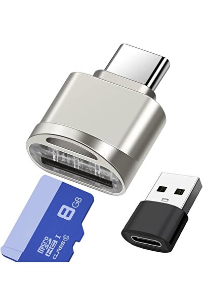 GENERAL قارئ بطاقات مايكرو SD، قارئ بطاقات SD من نوع USB C، قارئ بطاقات ذاكرة...