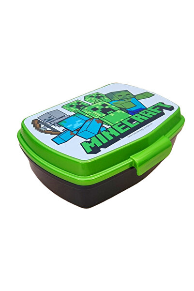 MINECRAFT Cutie de sandvișuri funny Creeper din plastic