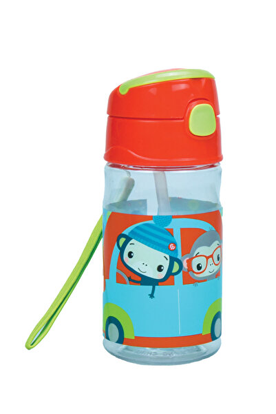 Javoli Fisher-Price Animals πλαστικό μπουκάλι με κρίκο 350 ml
