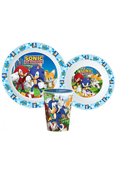 Javoli Sonic the Hedgehog Adventure dinnerware set, micro plastic set, 260 ml...