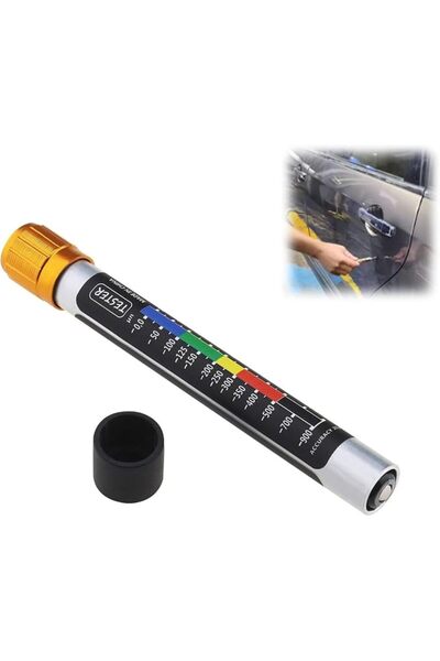 GENERAL Paint Thickness Gauge, Magnetic Car Paint Tester Pen with Tip Scale, ...