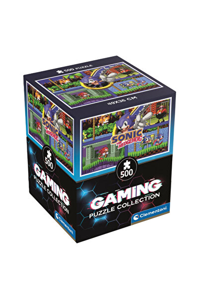 Javoli Sonic Ariciul 64 Bit Fast Puzzle Cube Clementoni de 500 buc
