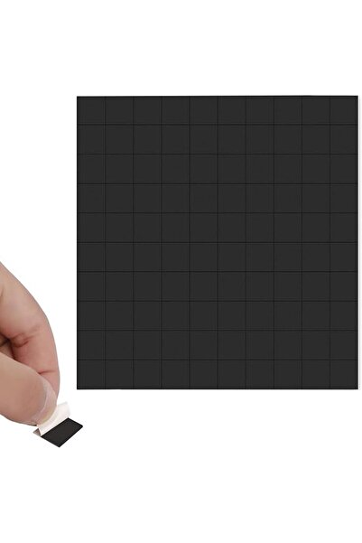 GENERAL Self-Adhesive Magnetic, Square Magnets with Adhesive Holder, Squares ...