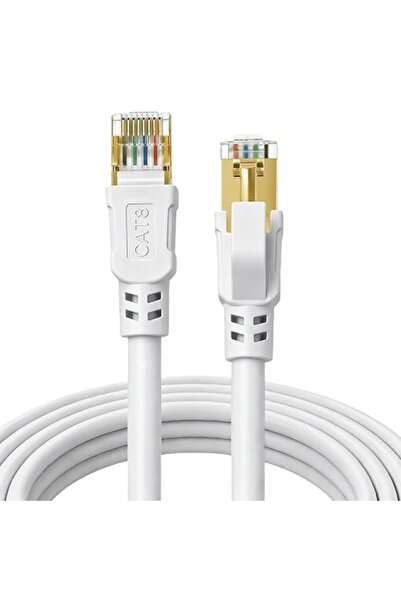 TERRIFI CAT 8 Ethernet Cable, 0.5m High Speed 40Gbps 2000MHz Patch Cord Shiel...