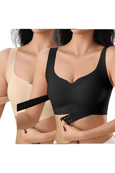 Pretty GRIL Women’s Ergonomic Sports Bra, Posture Support T-Shaped Back Desig...