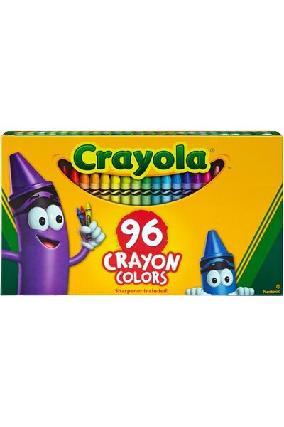 Vans x Crayola أقلام تلوين CRAYOLA، 96 قطعة، متعددة الألوان، 52-0096، kkk