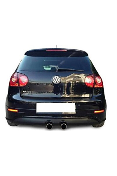 TÜRKSET Golf 5 R32 Arka Tampon Eki (( Boyasız )) (( reflektör ve egzozlar dah...