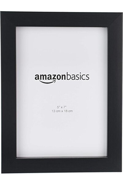 Amazon basics Rectangular Photo Picture Frame, 12.7 cm x 17.78 cm, Pack of 2,...