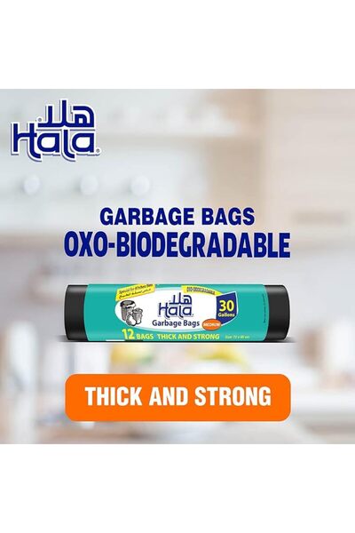 GENERAL Hela Garbage Bags, 113.5 Liter, 12 Bags