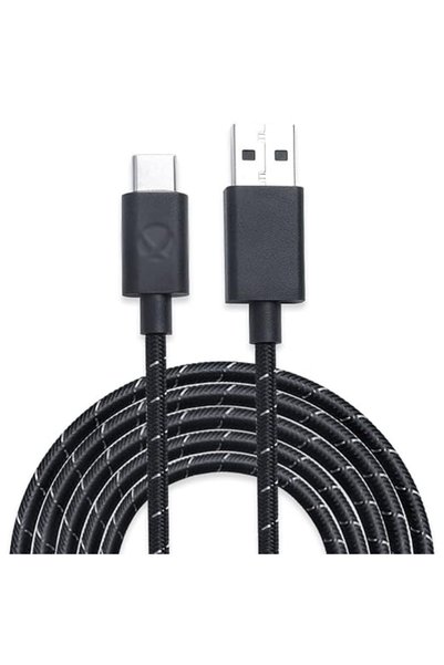 GENERAL كابل شحن USB-C من HUYUN بطول 2.7 متر (9 أقدام) متين ومجدول، متوافق مع Xb
