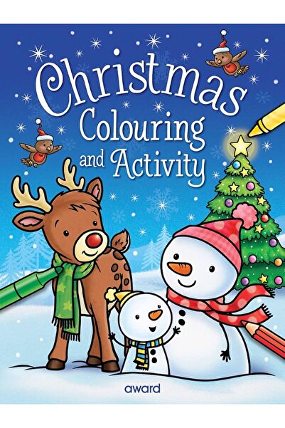 Award Publications Christmas Colouring And Activity Award Books