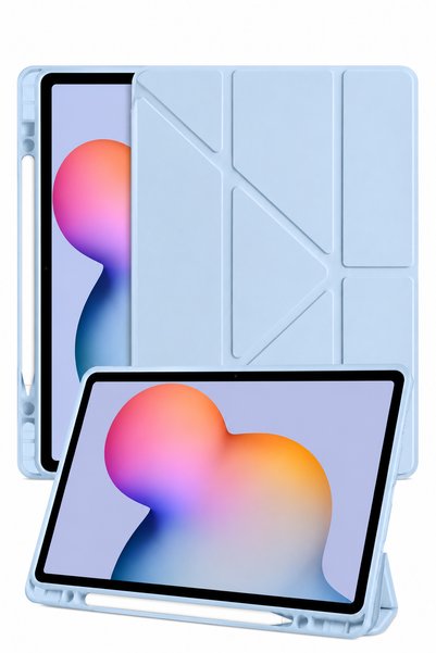 Auraks Samsung Galaxy Tab A11 8.7 İnç Uyumlu Uyku Modlu Kalem Bölmeli Stand O...