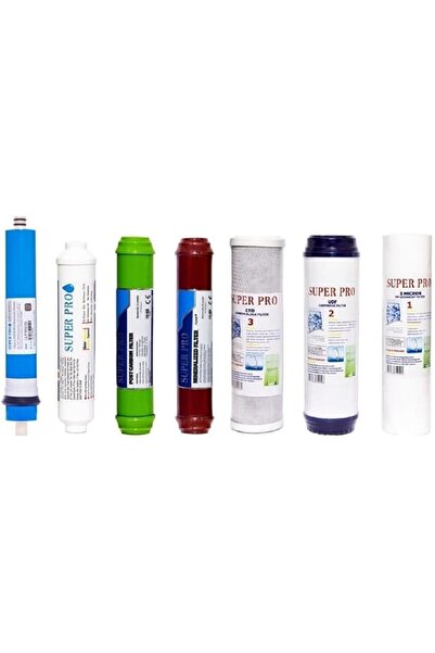 Generic 7-Stage Filter Set for Home Desalination System