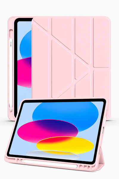 Auraks iPad Air 11 M2 M3 M4 Çip Air 4./5./6. Nesil Uyumlu Uyku Modlu Kalem Bö...