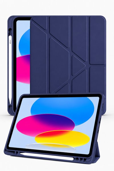 Auraks iPad Air 11 M2 M3 M4 Çip Air 4./5./6. Nesil Uyumlu Uyku Modlu Kalem Bö...