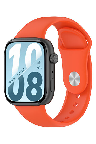 İncisoft Honor Watch X5i Uyumlu Yumuşak Soft Silikon Renkli Spor Kordon Kayış