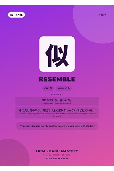 OEM Poster Infografic Kanji Semanare, Educativ Scriere Japoneza, Carton 250g, A4