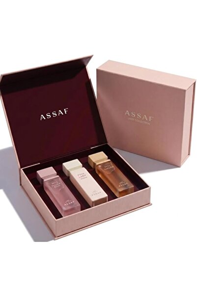 Assaf Perfumes مجموعة عطور نسائية من ASSAF - بينك ليدي، ميس ساكورا، وميس فلور...