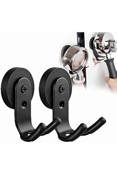 Yelajoy 2 PCS Magnetic Portafilter Holder, Stainless Steel Coffee Organizer R...