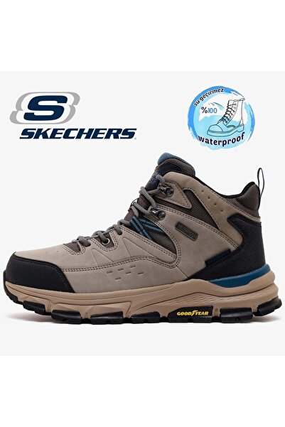 SKECHERS حذاء تورسون-كاليستر 205633 مقاوم للماء للرجال باللون الرمادي