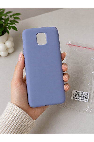 Genel Markalar Xiaomi Redmi Note 9 Pro Silikon Kılıf – Lila