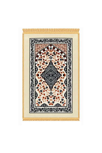 Lacoz Premium Islamic Prayer Mat 70 x 110 cm Soft Comfortable Prayer Rug with...