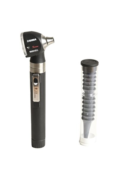 Gima Otoscop Medical 31524, 2.5V, Lumină Xenon‑Halogen, Carcasă Rigidă