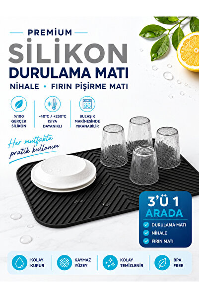 Silvora Trusted silicone rubber solutions Tezgah Üstü Bulaşık Kurutma, Durula...