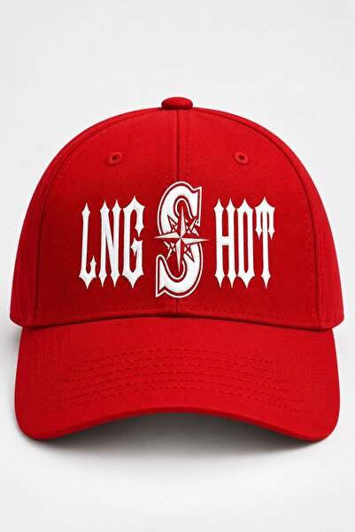 barsdepo Lngshot Red Unisex Embroidered Hat |   Gothic Design Baseball Cap | ...
