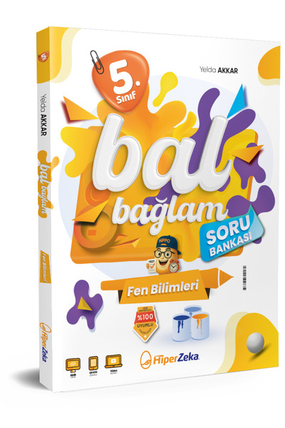 HiperZeka 2027 5. Sınıf BAL BAĞLAM Fen Bilimleri Soru Bankası | Yelda AKKAR