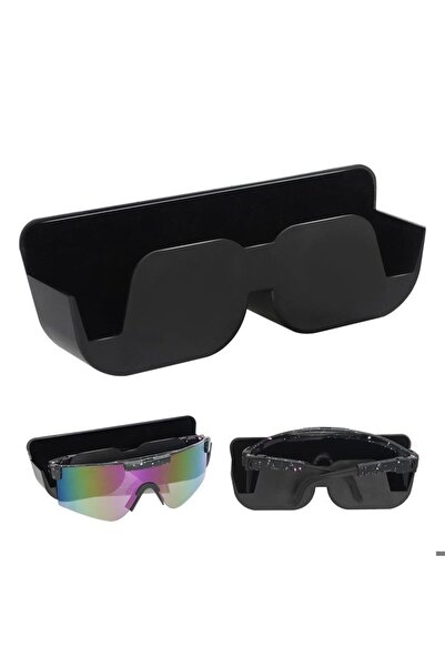 None Suport auto pentru ochelari, 165 mm x 55 mm x 35 mm, Husă auto pentru oc...