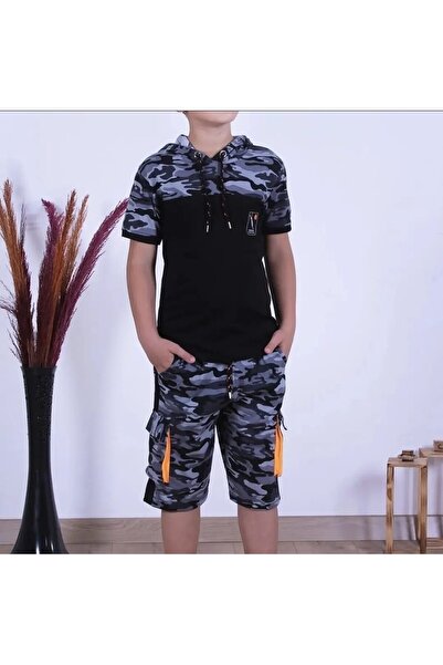 Markahit Set pentru băieți cu model camuflaj