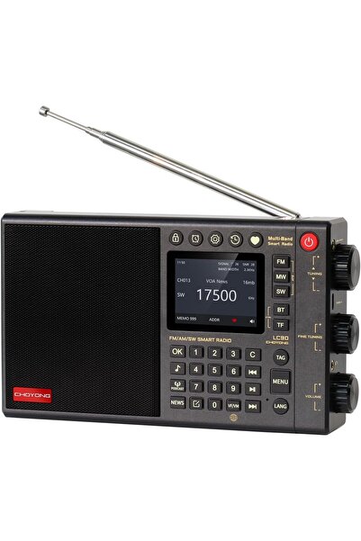 Choyong LC90 Akıllı İnternet Radyosu AM/FM, Uzun Dalga ve Kısa Dalga Çok Bant...