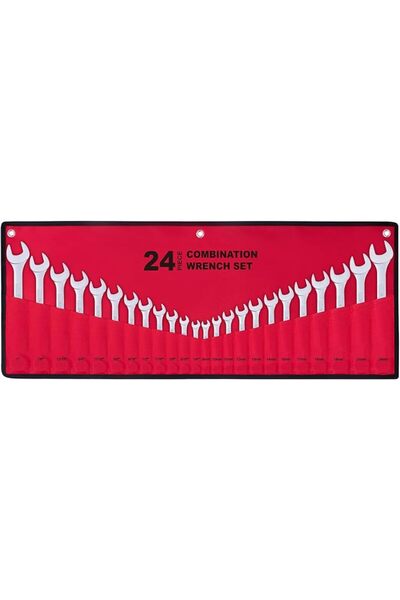 GENERAL 24-Piece All-Purpose Master Combination Wrench Set with Roll-up Pouch...