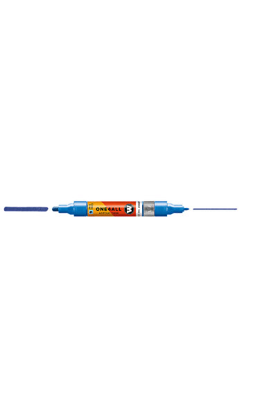 Molotow One4All™ Acrylic Twin 1.5 – 4 mm metallic blue