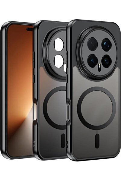 GENERAL حافظة مغناطيسية لهاتف Honor Magic 8 Pro، نحيفة وشفافة ومطفية مع خلفية...