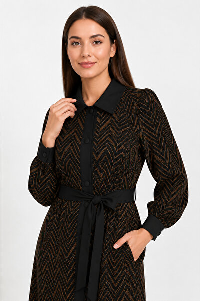 Zühre Luner Gi̇y-Çik – Brown/Black 0221