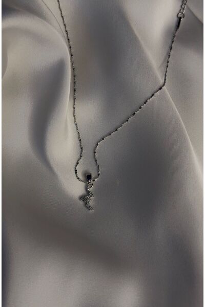 MİNNA JEWELRY GÜMÜŞ DETAYLI YILAN KOLYE