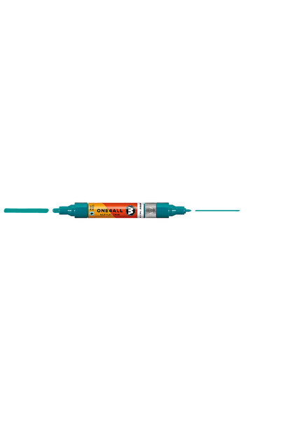 Molotow One4All™ Acrylic Twin 1.5 – 4 mm turquoise