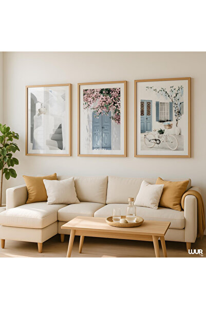 musnig 3 parça Çerçevesiz Poster Tablo, Duvar Posteri, Sanatsal Hd Baskı