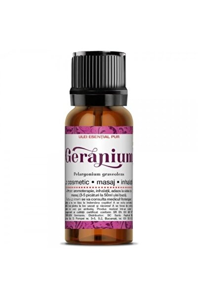 Santo Raphael Ulei esențial geranium uz extern 10ml