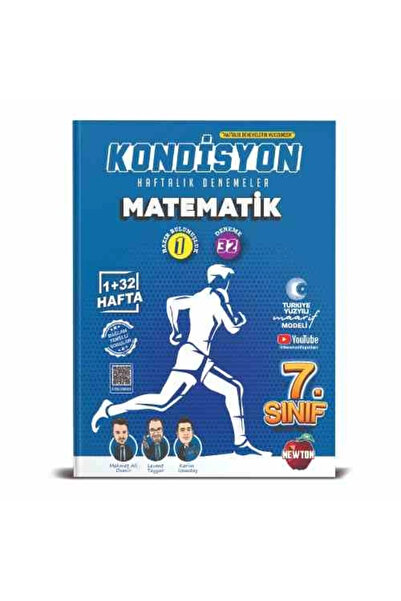 Newton Yayınları Newton 7.Sınıf Kondisyon Matematik Haftalık Kazanım Denemele...