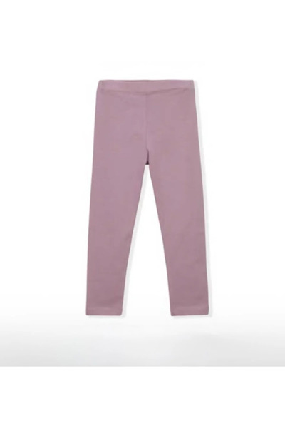 kidstalya Girl's Seasonal Long Tights - Dark Lilac Rhapsody