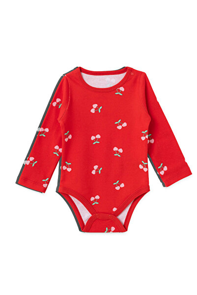 ebebek Hello Baby HelloBaby Kız Bebek Uzun Kol Body Bisiklet Yaka Kısa Kol