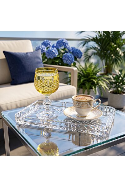 AKDEN STORE Bohemia Crystalex Sterna Ara Cană de cafea cu apă, 150cc