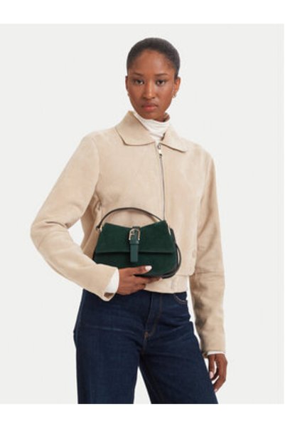 FURLA Geantă Flow Mini cu mâner superior WB01032 BX3045 CN 5137S Verde închis