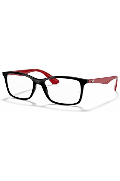 Ray-Ban x Scuderia Ferrari Ray-Ban Rx7047 Rectangular Prescription Eyeglass F...