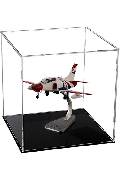 evronix Evron Display Case for Collectibles Assemble Clear Acrylic Box Altern...