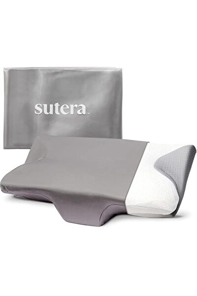 SUTERA غطاء وسادة لوسادة الأورثوبيدي كونتور، غطاء وسادة للرقبة، غطاء وسادة لـ