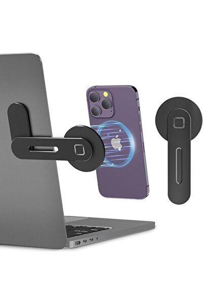 CloudValley Adjustable Laptop Stand, Magnetic Phone Holder, Aluminum Slim Com...